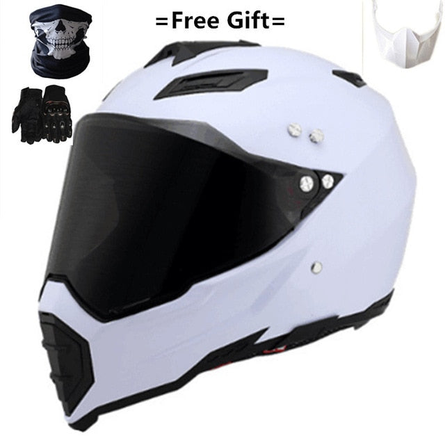 Black Mate Motorcycle Helmet