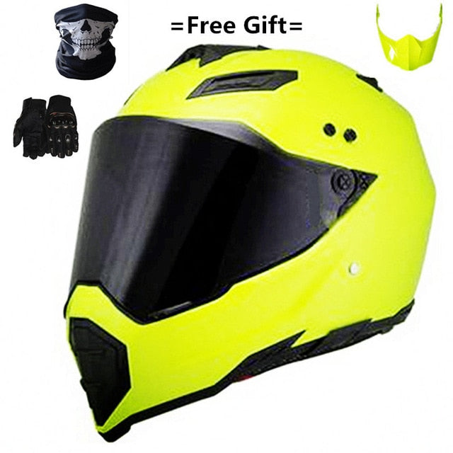 Black Mate Motorcycle Helmet