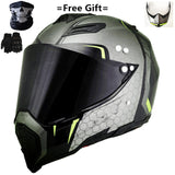 Black Mate Motorcycle Helmet