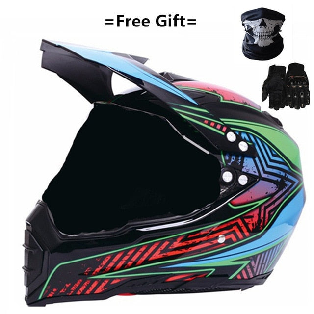 Black Mate Motorcycle Helmet