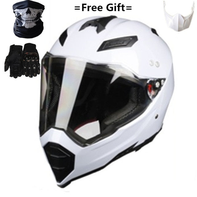 Black Mate Motorcycle Helmet