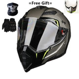Black Mate Motorcycle Helmet
