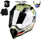 Black Mate Motorcycle Helmet