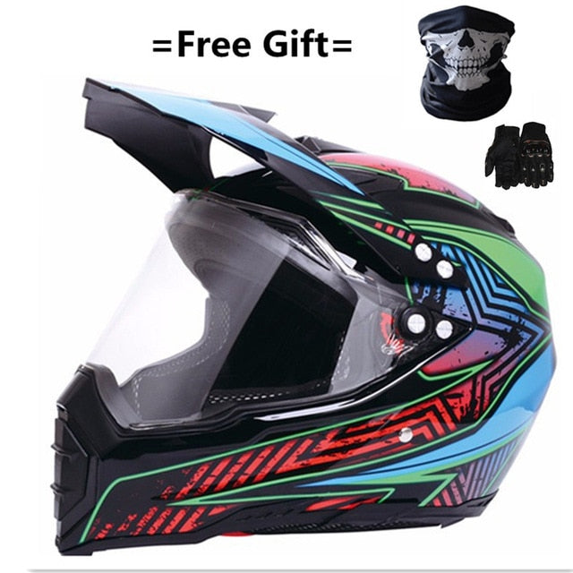 Black Mate Motorcycle Helmet
