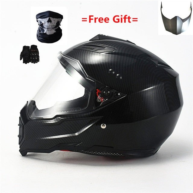 Black Mate Motorcycle Helmet