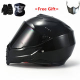Black Mate Motorcycle Helmet